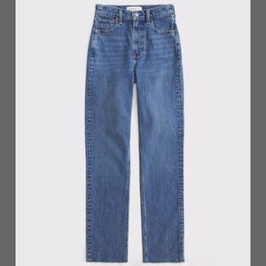 A&F Ultra High Rise 90s Straight Jean